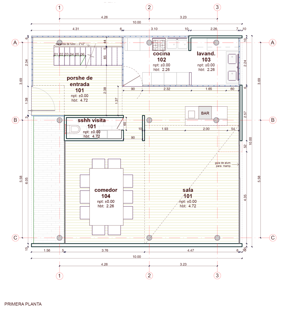 Plano Casa TDA Plantas 01